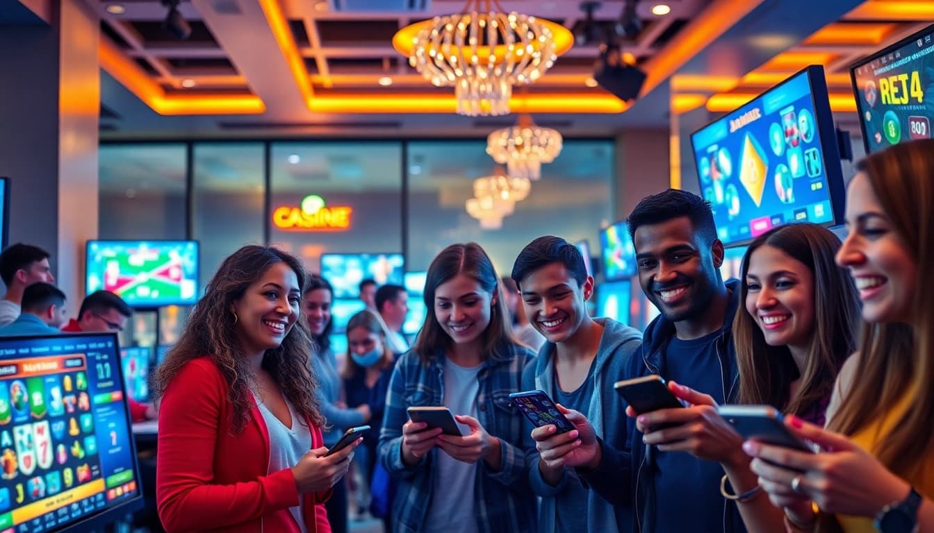 Enthusiastic players engaging with the BK860S online gaming platform, showcasing exciting gaming activities.