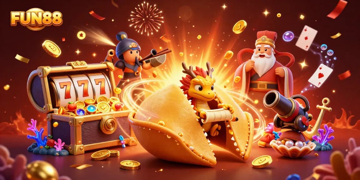 Unleash winning strategies at FUN88 with dynamic gaming visuals and rich casino elements.