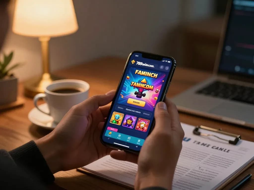Engage with 789wincom app on smartphone for strategic online gambling fun