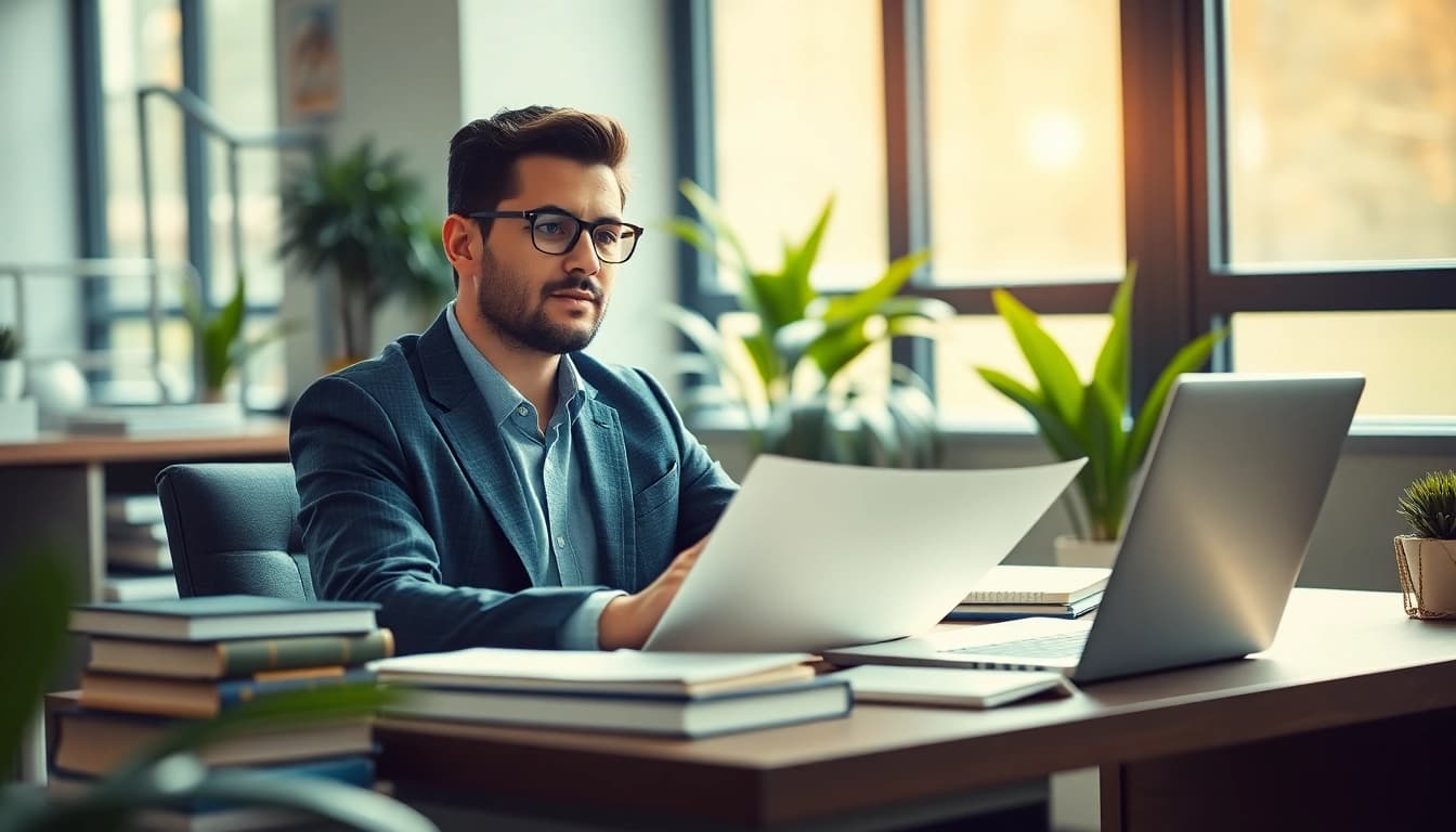 How to find my perfect career with an engaged individual exploring career options.