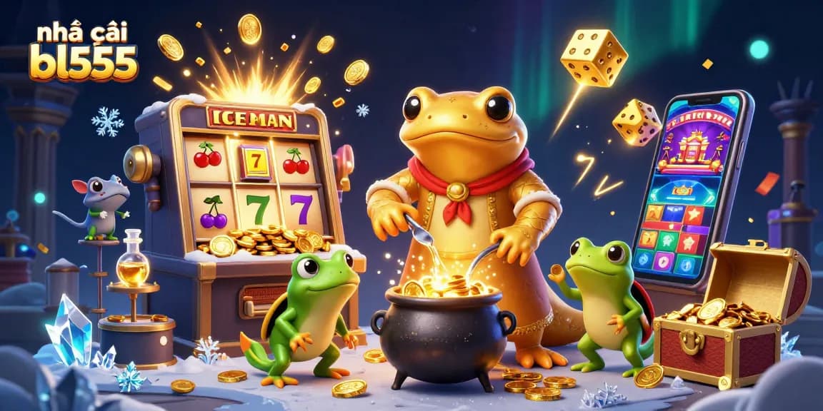 Engage with exciting games at nhà cái bl555, featuring dynamic slot machines and enchanting alchemist characters.