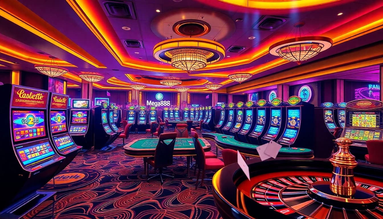 Experience the excitement of Mega888 with vibrant online casino games and slots.