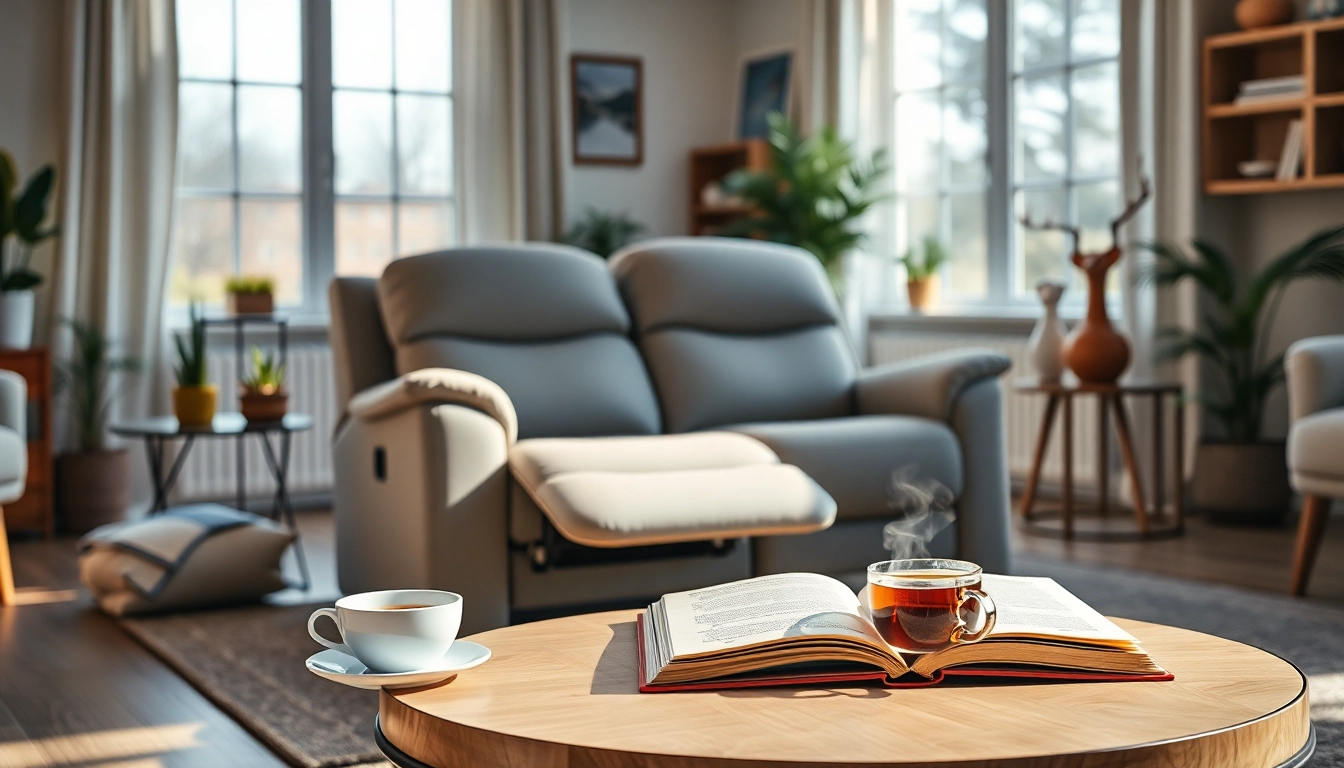 Experience comfort with this lay flat recliner, perfect for relaxation in a cozy setting.
