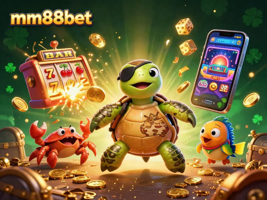 Experience thrilling jackpot moments at mm88bet with vibrant pirate-themed 3D illustrations.