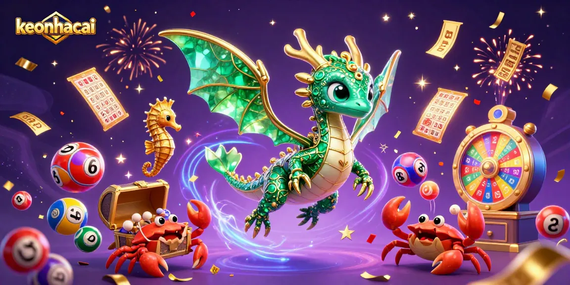 Engage in thrilling betting with keonhacai's vibrant games and lucky elements, highlighting dynamic action and excitement.