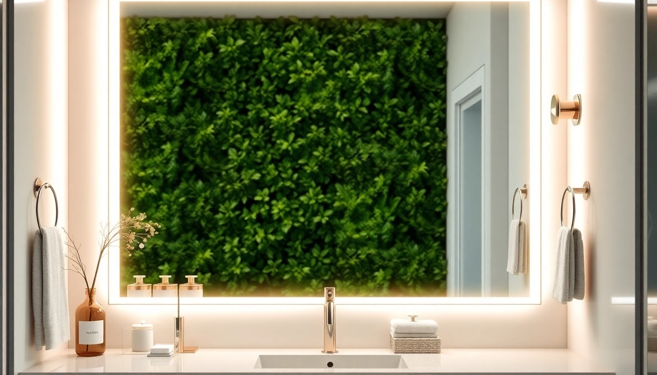Illuminate your space with a unique led mirror bathroom that enhances modern aesthetics.