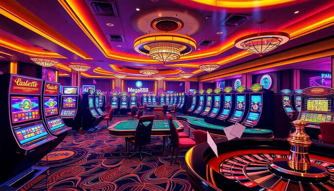 Experience the excitement of Mega888 with vibrant online casino games and slots.