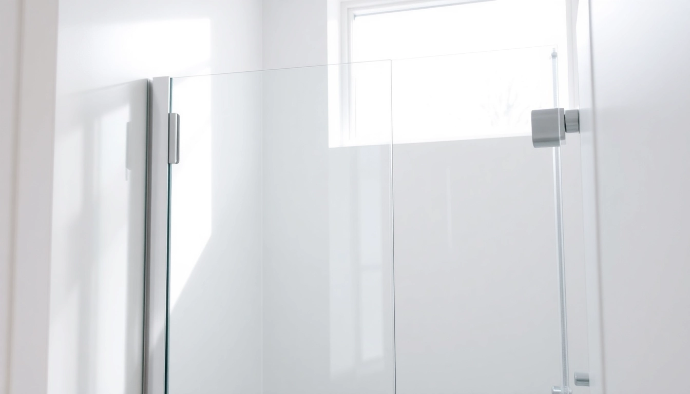 Installing a stylish shower screen door enhances a modern bathroom's aesthetic.