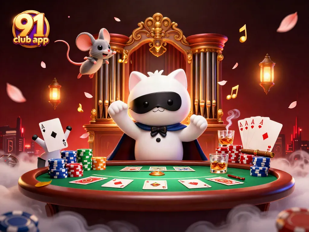 Play the 91 club app for an exciting mix of poker and casino action.