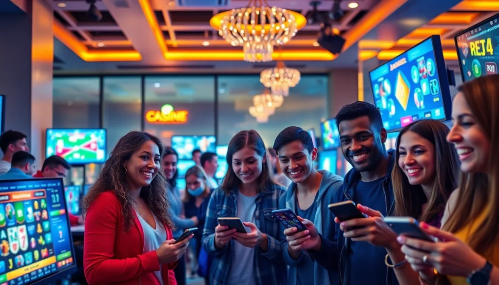 Enthusiastic players engaging with the BK860S online gaming platform, showcasing exciting gaming activities.