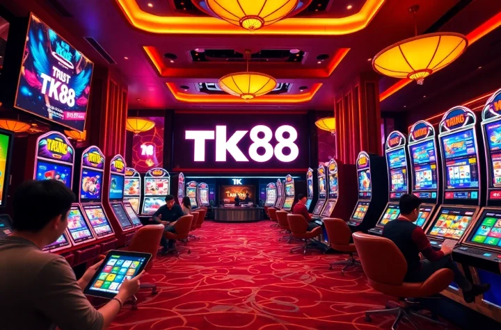 Engaging online casino experience at tk88win.live with vibrant games and players.