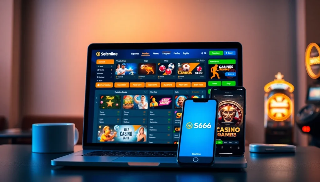 S666.nyc online betting platform showcasing sports betting and casino games