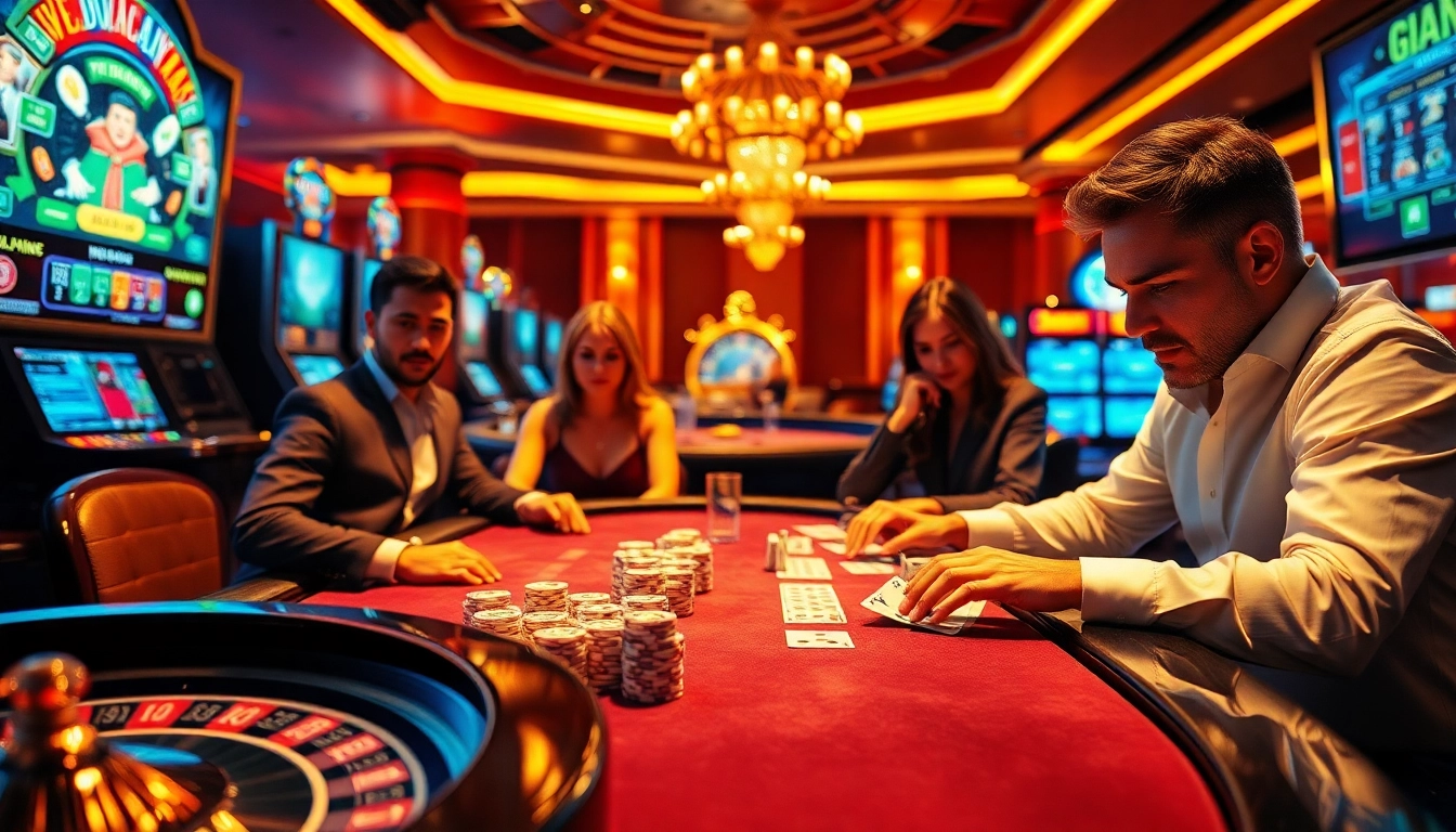 Experience the excitement of winning at https://gg88.mov/ with glamorous casino tables and engaging gameplay.