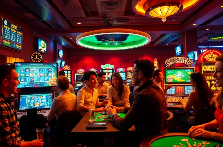 Experience the excitement of online casino games at luck8win.live with vibrant players and dynamic gaming environments.
