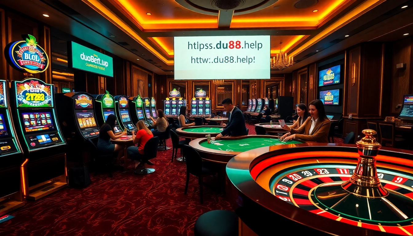 Experience the thrill of online gambling with https://du88.help/ as players win at casino tables.