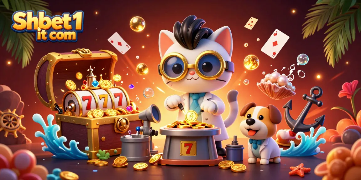Experience thrilling wins at Shbet1 it com with a lively 3D casino scene full of treasures.