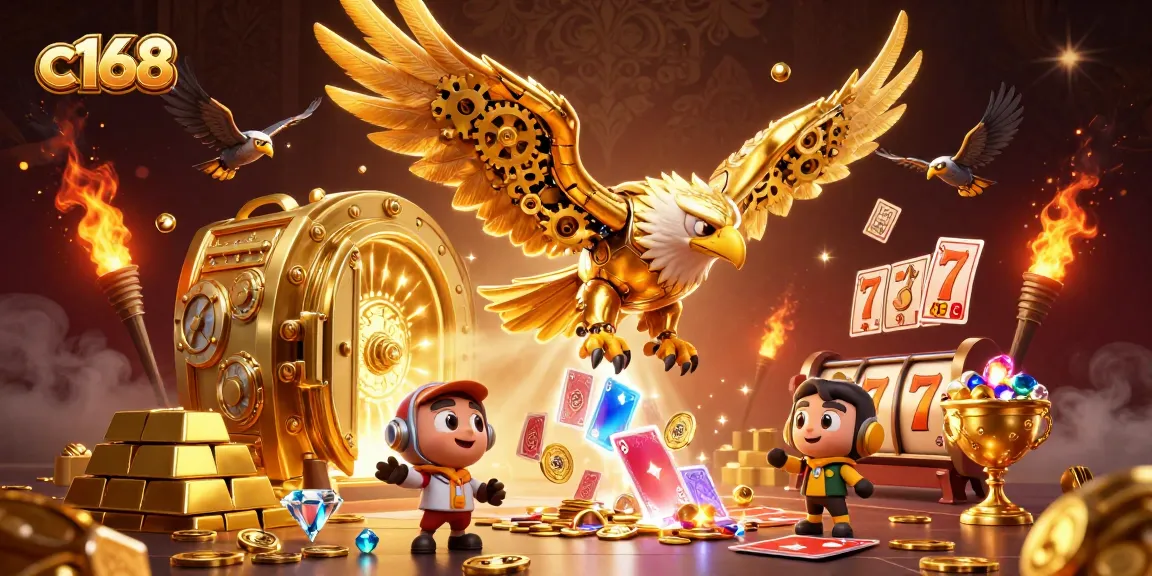 C168 players engaging in exciting online casino activities, featuring unique games and vibrant visuals.