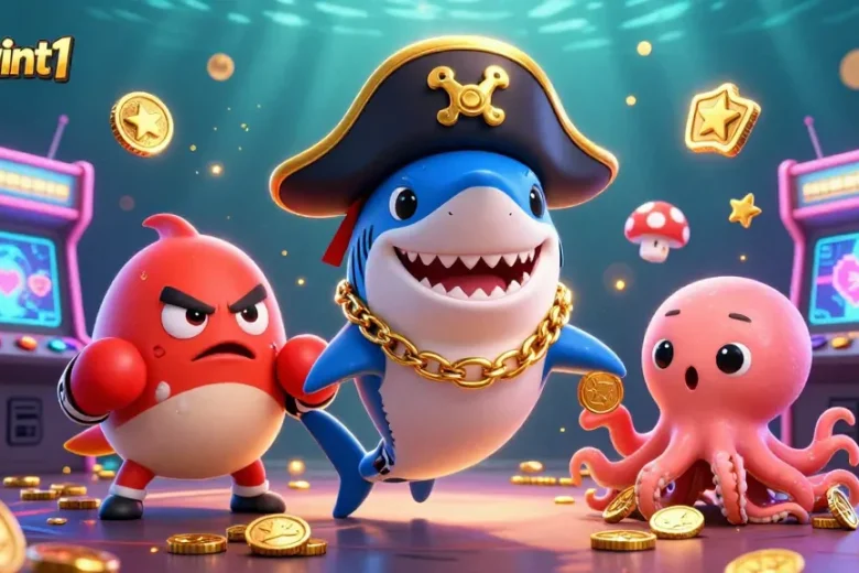 Engage in thrilling gaming experiences at sunwint1 with colorful 3D characters and casino elements.